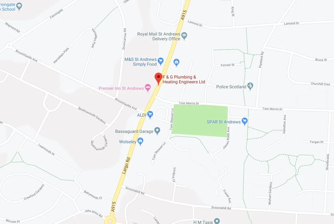 St Andrews Map