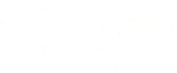 Worcester accredited installer logo white