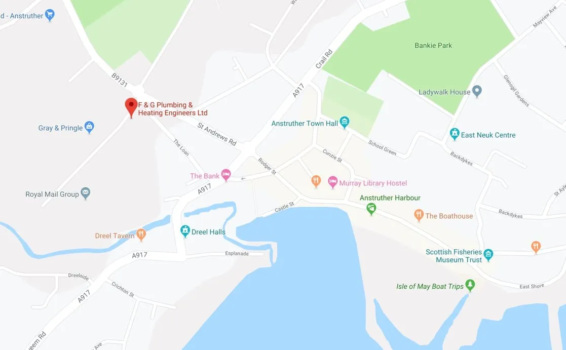 Anstruther Map